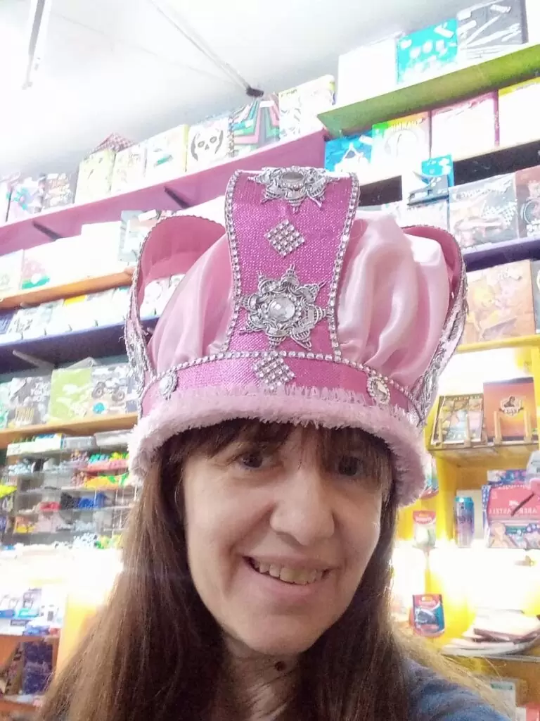 Vanesa, conocida como la Reina de Tortuguitas, en Casa Lalo